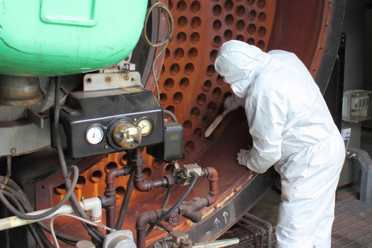 Industrial boiler tube inspection